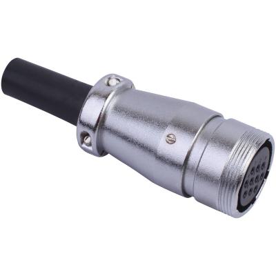 China 10 Electrical Waterproof Moisture Proof Pin Industrial Connector Manufacturer for sale