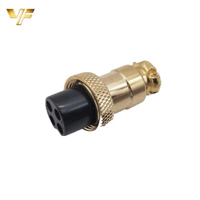 China GX16 Power Circular Aviation Connector Air DC Power DC Power Pin Socket Connector 5 Pin UK 2 4 Pin for sale