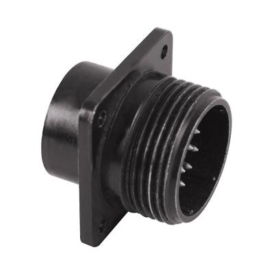 China Electrical Cable 25A/250V Servo Motor Plug Flange Moisture Proof Dampproof Connector for sale