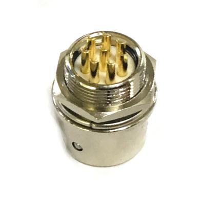 China Power xs12 micro quick connector 3pin 8pins metal circular push pull connector for sale