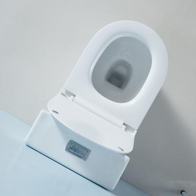 China Toilet Bowl Sanitary Luxury Toilet Automatic Operation Wc Ware Eastern Style Toilets for sale