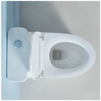 China One Piece White Oriental Style Toilet Automatic Operation Siphonic Toilet Ceramic Sanitary Ware for sale