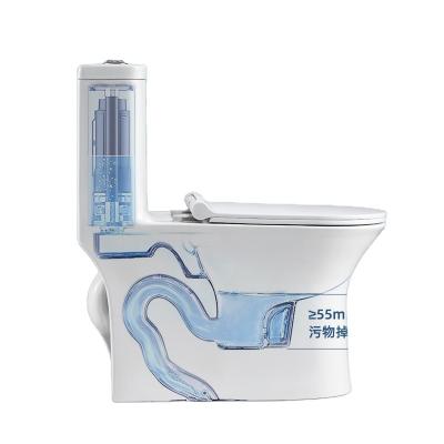 China Automatic Operation China Factory Price Contemporary Chinese Ceramic WC One Piece Toilet Price for sale