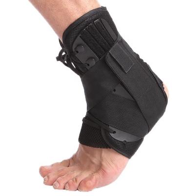 China Wholesale High Quality Adjustable/Detachable Adjustable Compression Ankle Brace With Straps For Sports for sale