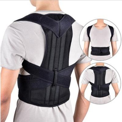 China Comfortable Adjustable Breathable Wearing Support Pillow Posture Lumbar Back Corrector for sale