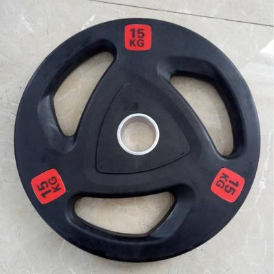 China Durable Barbell Plates Power Training Barbell Weight Rubber Bumper Plates for sale