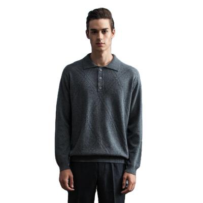 China Latest Design Mens Sheer Cashmere Pullover Anti-Pilling Sweaters for sale