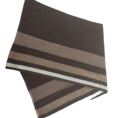 China Wholesale Wool Cashmere Women Stripe Anti-pilling Scarves for sale