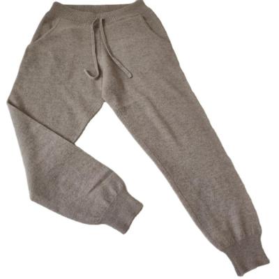 China Anti-pilling Women 100 Cashmere Knitted Pants for sale