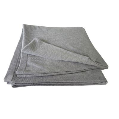 China Anti-pilling 100% cashmere Mongolia knitted blanket, large household blanket for sale