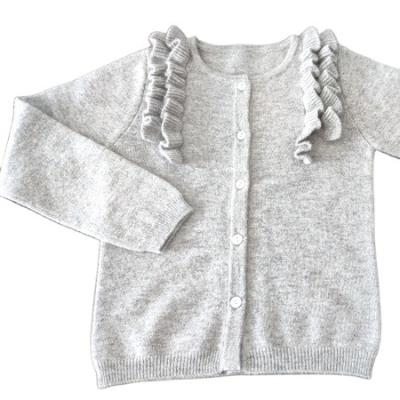 China Fashion Anti-Shrink Custom Design Cashmere Cardigan Sweater For Kids for sale