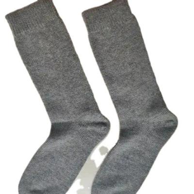 China Unisex Thick Warm Pure Cashmere Antibacterial Knit Socks for sale