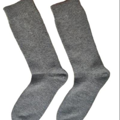 China Thick Antibacterial Warm 100% Cashmere Knit Socks for sale