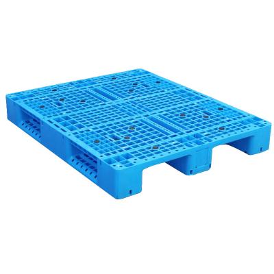 China Custom Heavy Duty Single Sided Reusable Plastic Pallet Warehouse Pallet Single Sided Reusable Plastic Pallet Price for sale