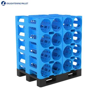 China 5 Gallon Water Bottle Storage Heavy Duty HDPE Plastic Water Storage Rack For Water Bottle for sale