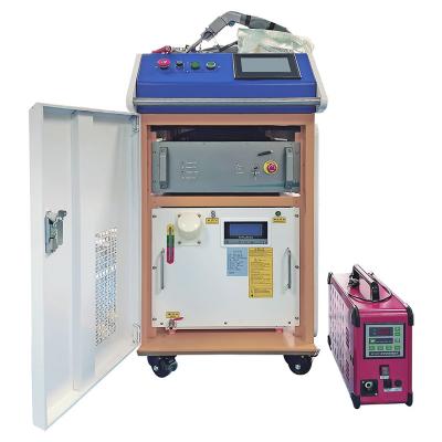 China Potable Metallurgy 1500W Fiber Laser Welding Machine For Mental Stainless Steel for sale