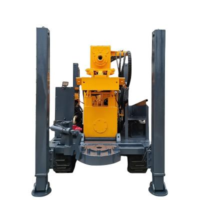 China energy & High Quality Water Well Crawler Mining Rig Depth 180m Air Compressor Hydraulic Mining DTH Drilling Rig for sale