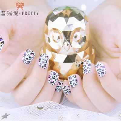 China Design Customize Kid Fake Nails, Fake Nails Press On Nails, Artificial Nail In Blue Nail Tips Nail Salon Kids Beauty Products Design for sale