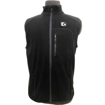 China Reasonable Prices Thermal Custom Mens Fleece Vest Light Weight Micro Zip Up Vest Mens for sale