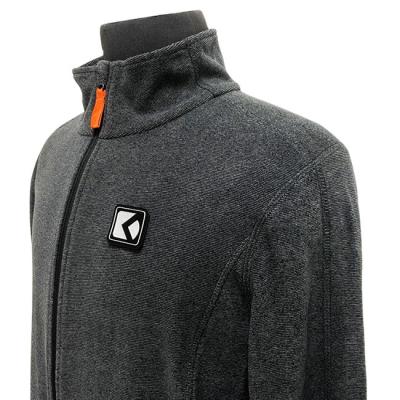 China High Quality 100% Custom Made Breathable Polyester Logo Breathable And Comfortable Mens Fleece Jacket for sale