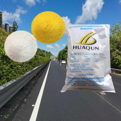 China Fast Drying Thermoplastic Road Marking Paint Hot Melt Traffic Line Paint Powder for sale