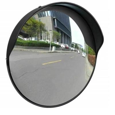 China PC ABS Road Convex Mirror Circle Shape Road Curved Mirror For Driveway for sale