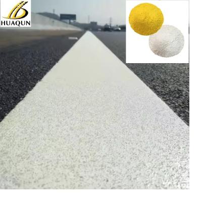 China Hot Melt Manufacturers AASHTO Reflective Highway Thermoplastic Road Mark Paint With 30% Pre-mixed Glass Beads for sale