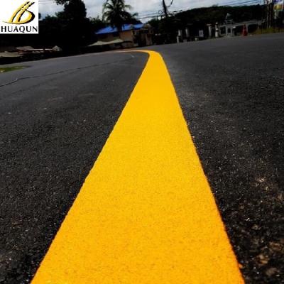 China Calcium Carbonate Raw Material Used White Reflective Thermoplastic Road Marking Paint for sale