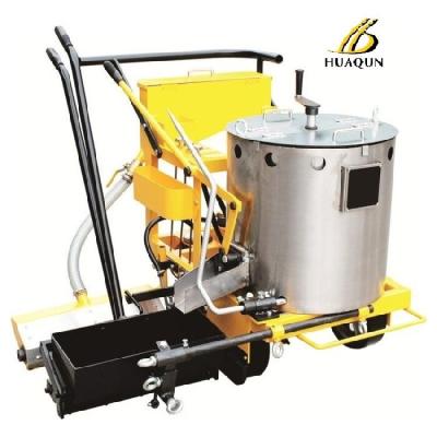 China Easy Operate Hand Push Thermoplastic Road Marking Paint Machine Compact Structure for sale