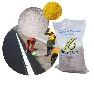 China Durable Long Lifespan Reflective Marking Line Paint Traffic Pavement Thermoplastic Paint for sale