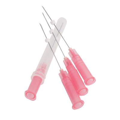 China Easy to use best selling cannula 26G 60mm mono needle suture lifting needle cheek pdo pointed type sharp type for sale