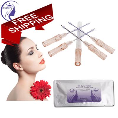 China Easy to use cog4d beauty skin care 4D 19g 100mm tooth lifting pdo thread pushing thread fio lifting pdo for suture lift for sale