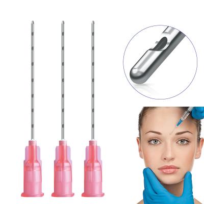 China Hot Sales Safety Micro Blunt Cannula 25g 50mm Hyaluronic Acid Blunt Tip Needle Cannula For Dermal Filler for sale