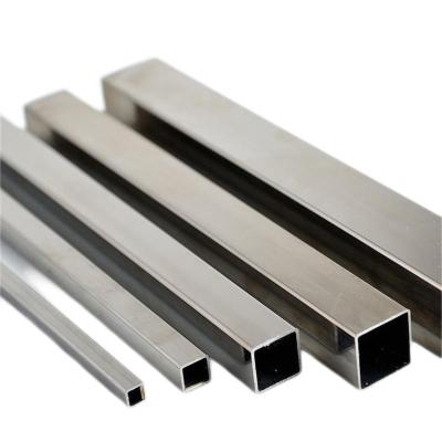 China Construction High Quality Decorative Pipe ASTM JIS 201 304 316 430 Rectangular Square Stainless Steel Tube for sale