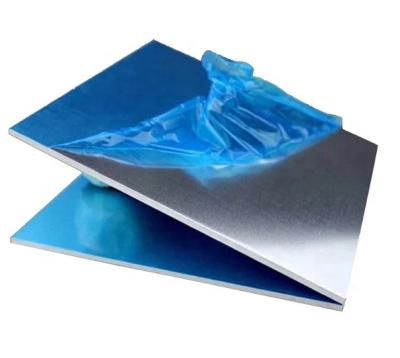 China Container Plate Cheap Aluminum Sheet Blue PVC Film ASTM 5052 5083 6061 6063 7075 Alloy Aluminum Plate for sale