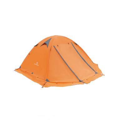 China Portable Tent Wholesale Waterproof Four Season Outdoor Small Picnic Family Mountainhiker Double Camping Tent for sale