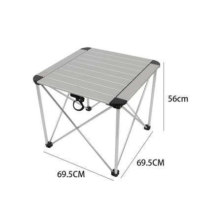 China Mountainhiker Wholesale Easy Carry Removable Outdoor Portable Folding Table Set Coffee Aluminum Outdoor Dining Table for sale