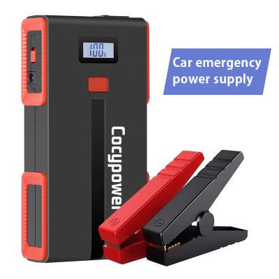 China Cocypower 10000mAh Jump Starter Car Jump Battery Booster Car Battery Booster With Flashlight Digital Display Car Jump Starter Power Bank for sale