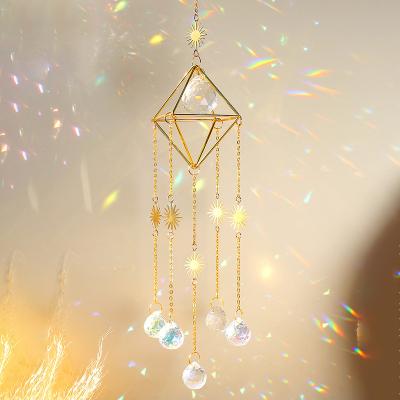 China China Crystal Sun Catcher Customization Hot Sale High Quality Handmade Crystal SunCatcher Hanging Sun Catcher For Decoration for sale