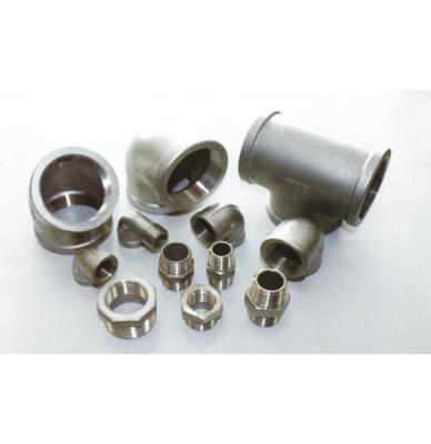 China Casting Screw Pipe Fittings Elbow Nipple Cap Union Cross Tee Socket Thread Lock Nut for sale