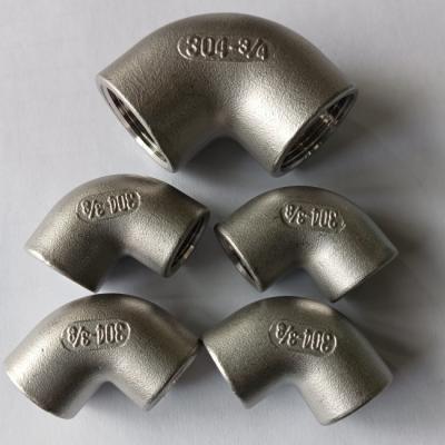 China Cast SW Socket Welding Elbow , AISI 304 MSS SP-114 CL1000 SS Pipe Fittings for sale