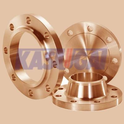 China Copper Nickel ANSI B16.5 Flange , C71500 3/4 Inch Socket Weld Pipe Flanges for sale