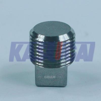 China AISI 304 MSS SP-114 CL150 1½ Stainless Steel Cast Threaded Square Head Plug for sale