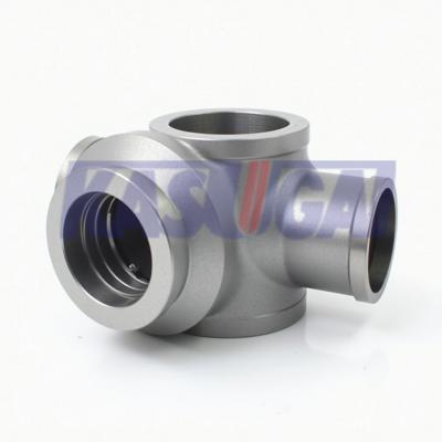 China WP304 Stainless Steel High Pressure Fittings Forged SW Socket Weld Cross for sale