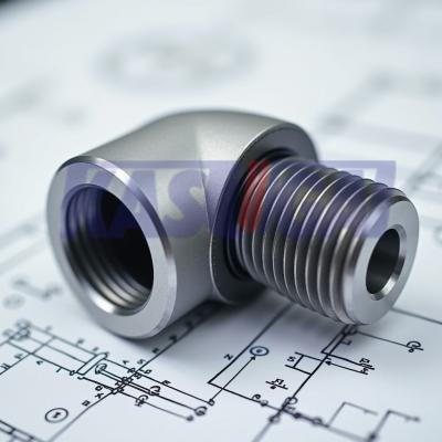 China Forged Stainless Steel High Pressure Fittings Threaded Street Elbow ASTM A182 F316 for sale