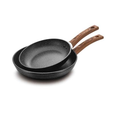 China non stick coating interior griddle 2 piece set wholesales price for sale