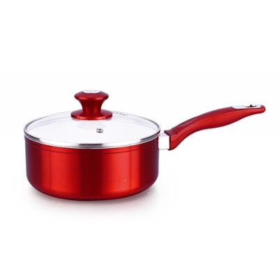 China Nonstick Cookware Cooking Pot Hot Sale Aluminum Round Ceramic Non Stick Cookware Set Kitchen Cook Aluminum Alloy Nonstick Coatig for sale