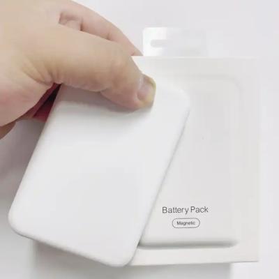 China Wireless Charging 2023 Thin Slim Mini Magnetic Wireless Charger Power Bank 5000ma For  Battery Pack 14 Pro Max for sale