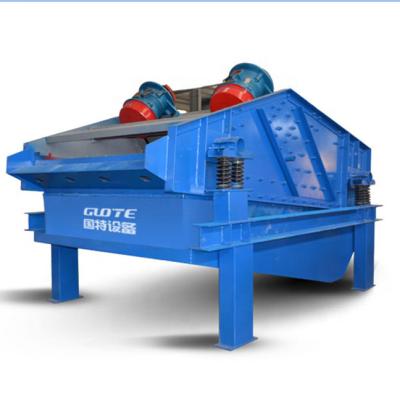 China Sand Vibration Separator PVC Flakes Sieve Machine Powder Granule Linear Vibrating Screen for sale