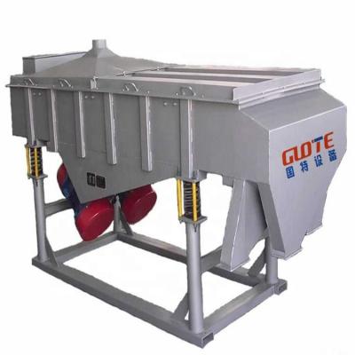 China Classifying Linear Motion Vibrating Screens Corn Grain Sieving Machine for sale